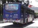 Viação Osasco 21.721 na cidade de Osasco, São Paulo, Brasil, por Roberto Teixeira. Número da foto: #1629809.