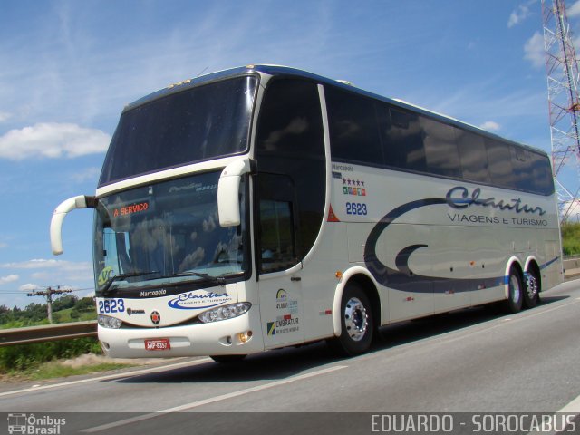 Clautur Viagens e Turismo 2623 na cidade de Araçariguama, São Paulo, Brasil, por EDUARDO - SOROCABUS. Número da foto: #1631079.