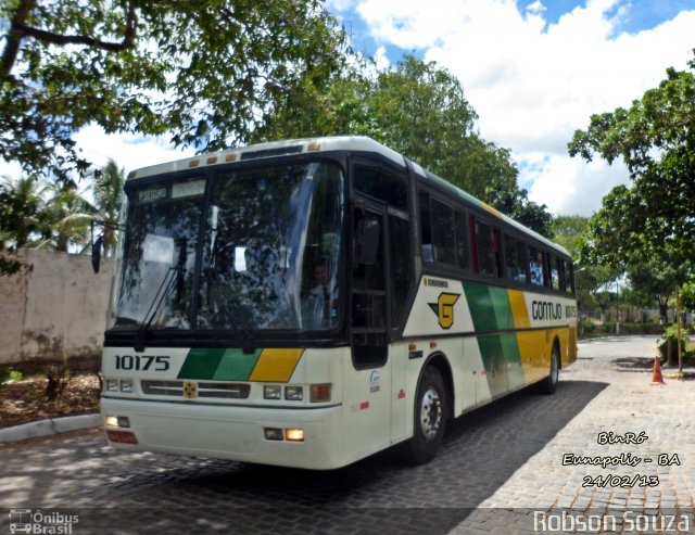 Empresa Gontijo de Transportes 10175 na cidade de Eunápolis, Bahia, Brasil, por Robson Souza. Número da foto: #1631018.