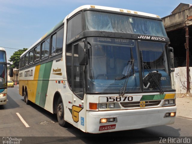 Empresa Gontijo de Transportes 15870 na cidade de Rio de Janeiro, Rio de Janeiro, Brasil, por Zé Ricardo Reis. Número da foto: #1631783.