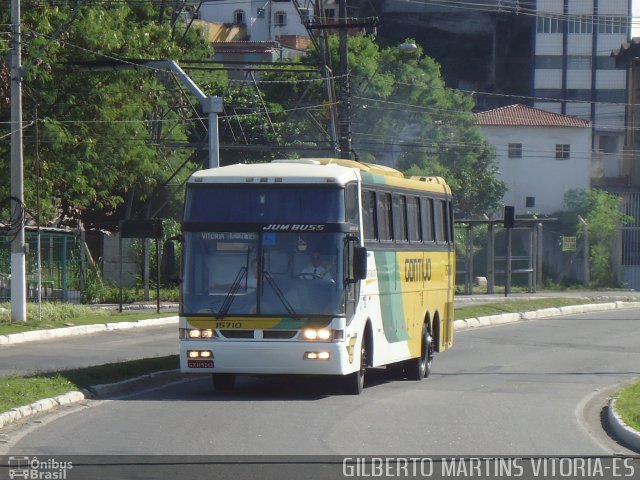 Empresa Gontijo de Transportes 15710 na cidade de Vitória, Espírito Santo, Brasil, por Gilberto Martins. ID da foto: 1632161.