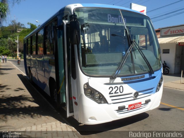 Transportes Além Paraíba 220 na cidade de Além Paraíba, Minas Gerais, Brasil, por Rodrigo Fernades. Número da foto: #1633668.