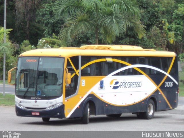 Viação Progresso 31306 na cidade de Paraíba do Sul, Rio de Janeiro, Brasil, por Hudson Neves. Número da foto: #1634126.