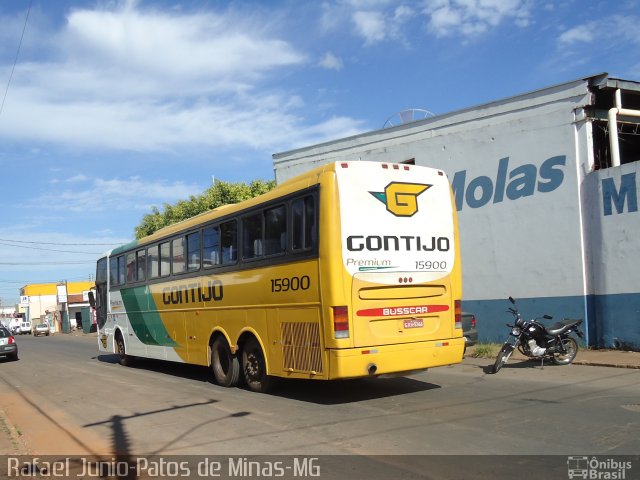 Empresa Gontijo de Transportes 15900 na cidade de Patos de Minas, Minas Gerais, Brasil, por RAFAEL  JUNIO FONSECA. ID da foto: 1632790.