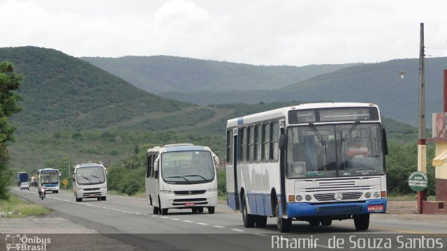 Ônibus Particulares SG 50.001 na cidade de Jequié, Bahia, Brasil, por Rhamir  de Souza Santos. Número da foto: #1634397.