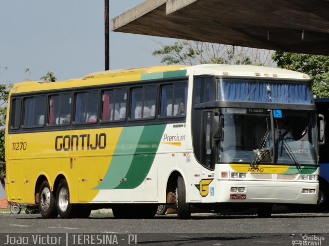 Empresa Gontijo de Transportes 11270 na cidade de Teresina, Piauí, Brasil, por João Victor. ID da foto: 1635293.