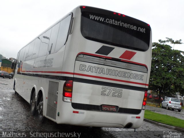 Auto Viação Catarinense 2725 na cidade de Santos, São Paulo, Brasil, por Matheus  Scheguschewsky. Número da foto: #1635979.