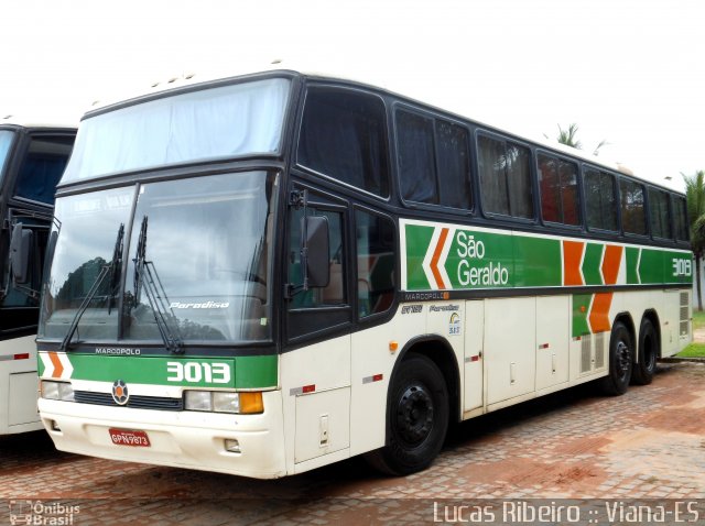 Cia. São Geraldo de Viação 3013 na cidade de Viana, Espírito Santo, Brasil, por Lucas Ribeiro de Souza Ferreira. ID da foto: 1635978.