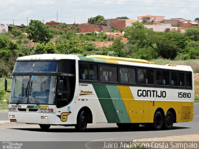 Empresa Gontijo de Transportes 15810 na cidade de Teresina, Piauí, Brasil, por Jairo Anderson Costa Sampaio. ID da foto: 1636369.