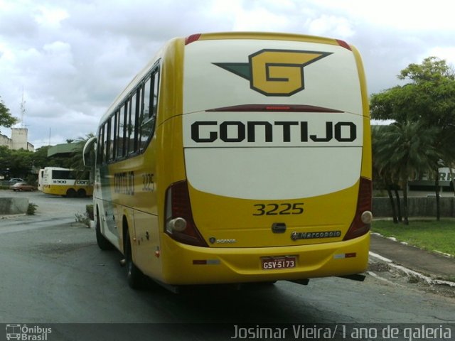 Empresa Gontijo de Transportes 3225 na cidade de Curvelo, Minas Gerais, Brasil, por Josimar Vieira. Número da foto: #1635723.