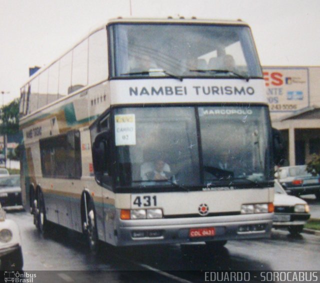 Nambei Turismo 431 na cidade de Votorantim, São Paulo, Brasil, por EDUARDO - SOROCABUS. Número da foto: #1635891.