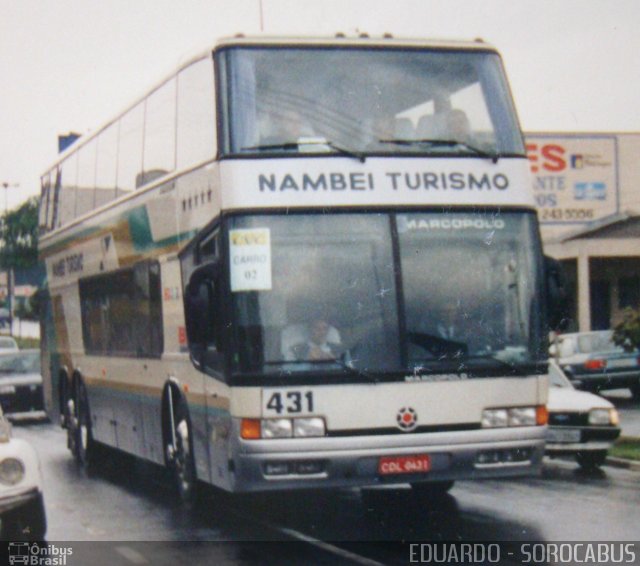 Nambei Turismo 431 na cidade de Votorantim, São Paulo, Brasil, por EDUARDO - SOROCABUS. ID da foto: 1635891.