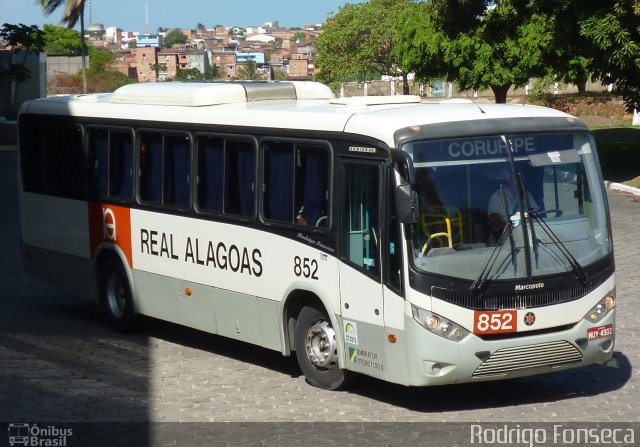 Real Alagoas de Viação 852 na cidade de Maceió, Alagoas, Brasil, por Rodrigo Fonseca. ID da foto: 1635355.