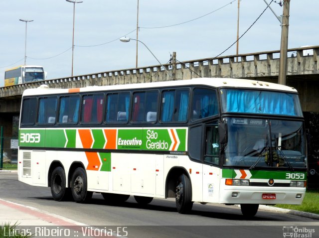 Cia. São Geraldo de Viação 3053 na cidade de Vitória, Espírito Santo, Brasil, por Lucas Ribeiro de Souza Ferreira. ID da foto: 1635981.