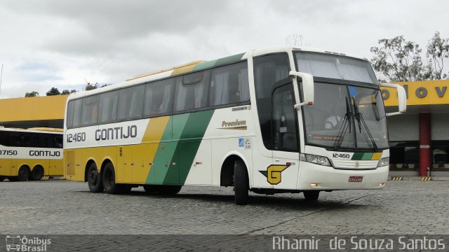 Empresa Gontijo de Transportes 12460 na cidade de Jequié, Bahia, Brasil, por Rhamir  de Souza Santos. Número da foto: #1635517.