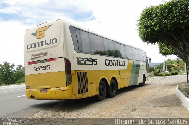 Empresa Gontijo de Transportes 12235 na cidade de Jequié, Bahia, Brasil, por Rhamir  de Souza Santos. Número da foto: #1635524.