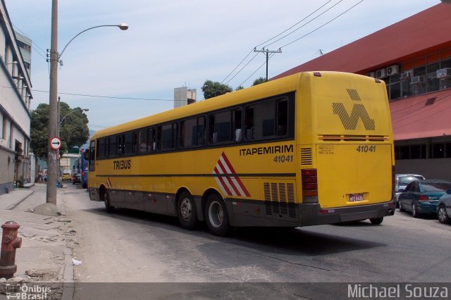 Viação Itapemirim 41041 na cidade de Rio de Janeiro, Rio de Janeiro, Brasil, por Michael Souza. Número da foto: #1635095.