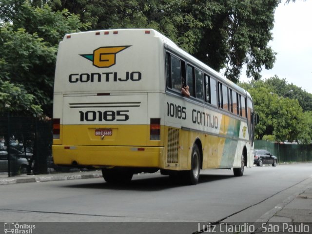 Empresa Gontijo de Transportes 10185 na cidade de São Paulo, São Paulo, Brasil, por Luiz Claudio . ID da foto: 1635897.