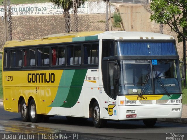 Empresa Gontijo de Transportes 11270 na cidade de Teresina, Piauí, Brasil, por João Victor. Número da foto: #1637140.