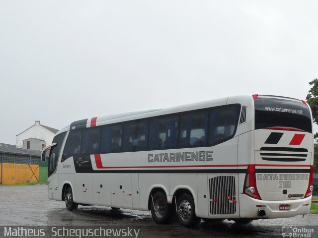 Auto Viação Catarinense 3109 na cidade de Santos, São Paulo, Brasil, por Matheus  Scheguschewsky. Número da foto: #1637742.