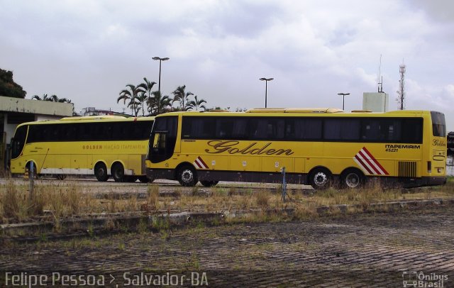Viação Itapemirim GARAGEM na cidade de Salvador, Bahia, Brasil, por Felipe Pessoa de Albuquerque. Número da foto: #1637755.