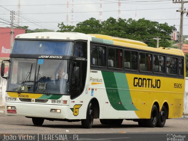 Empresa Gontijo de Transportes 15905 na cidade de Teresina, Piauí, Brasil, por João Victor. ID da foto: 1637133.