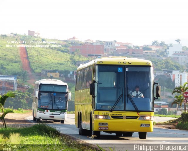 Viação Itapemirim 45315 na cidade de João Monlevade, Minas Gerais, Brasil, por Philippe Almeida. ID da foto: 1638331.