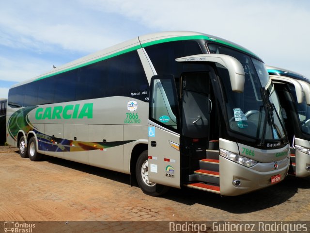 Viação Garcia 7866 na cidade de Londrina, Paraná, Brasil, por Rodrigo  Gutierrez Rodrigues. Número da foto: #1638466.