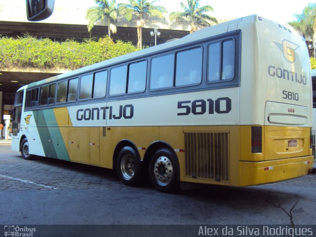 Empresa Gontijo de Transportes 5810 na cidade de Belo Horizonte, Minas Gerais, Brasil, por Alex da Silva Rodrigues. Número da foto: #1582158.