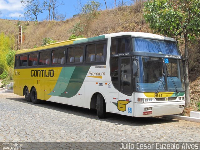 Empresa Gontijo de Transportes 11335 na cidade de João Monlevade, Minas Gerais, Brasil, por Julio Cesar Euzebio Alves. Número da foto: #1581307.