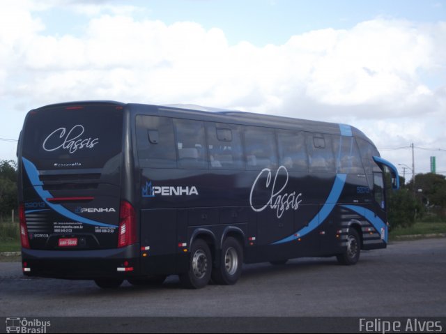 Empresa de Ônibus Nossa Senhora da Penha 52013 na cidade de Pelotas, Rio Grande do Sul, Brasil, por Felipe Alves. Número da foto: #1583221.