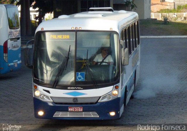 Expresso Palmeirense 0709 na cidade de Maceió, Alagoas, Brasil, por Rodrigo Fonseca. Número da foto: #1582092.