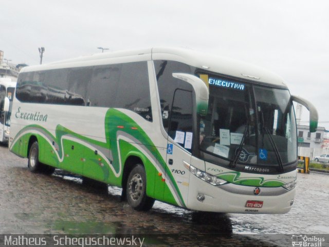 Executiva Transportes e Turismo 1100 na cidade de Santos, São Paulo, Brasil, por Matheus  Scheguschewsky. Número da foto: #1583461.