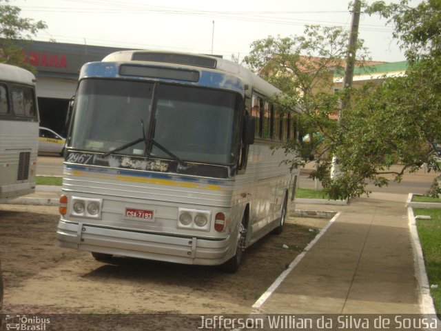 Ônibus Particulares 2967 na cidade de Coroatá, Maranhão, Brasil, por Jefferson Willian da Silva de Sousa. ID da foto: 1580908.