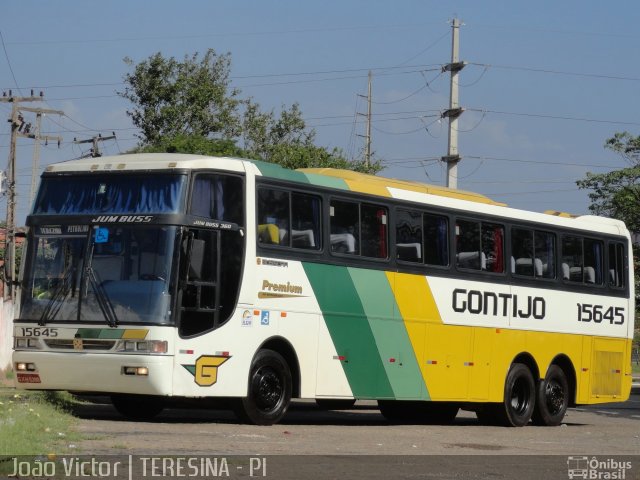 Empresa Gontijo de Transportes 15645 na cidade de Teresina, Piauí, Brasil, por João Victor. Número da foto: #1582816.