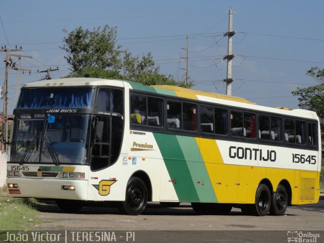 Empresa Gontijo de Transportes 15645 na cidade de Teresina, Piauí, Brasil, por João Victor. ID da foto: 1582816.