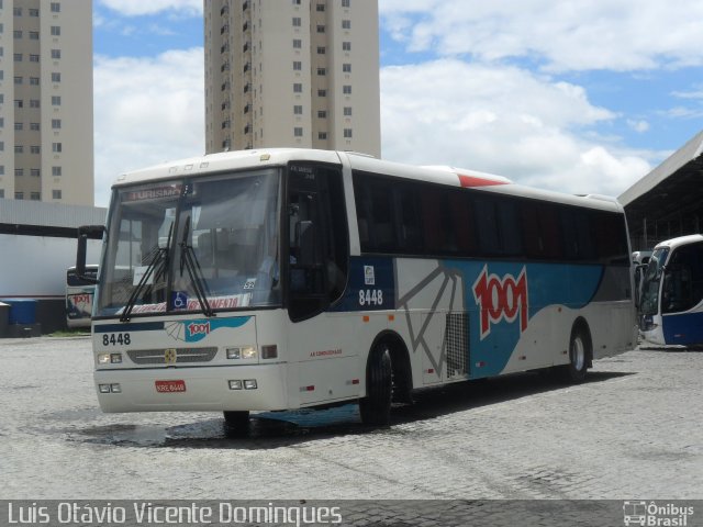 Auto Viação 1001 8448 na cidade de Campos dos Goytacazes, Rio de Janeiro, Brasil, por Luis Otávio Vicente Domingues. ID da foto: 1583090.