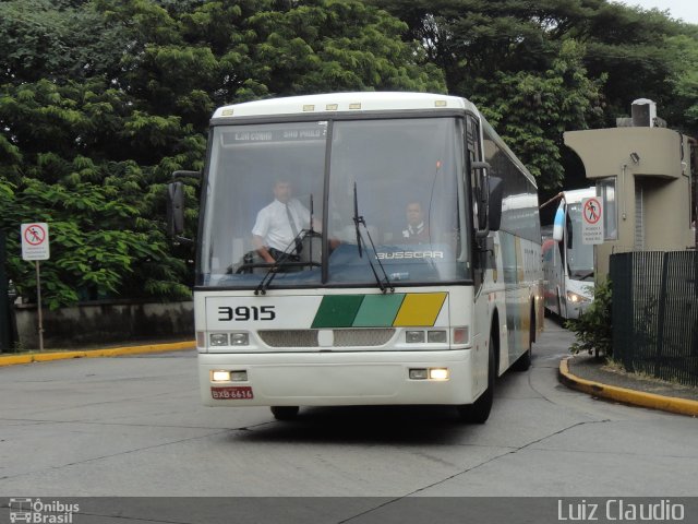 Empresa Gontijo de Transportes 3915 na cidade de São Paulo, São Paulo, Brasil, por Luiz Claudio . Número da foto: #1581621.