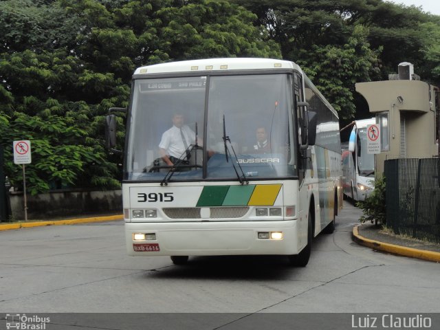 Empresa Gontijo de Transportes 3915 na cidade de São Paulo, São Paulo, Brasil, por Luiz Claudio . ID da foto: 1581621.