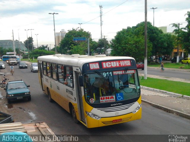 Viação Forte AF-91109 na cidade de Ananindeua, Pará, Brasil, por Adelso Silva Luis Doidinho. Número da foto: #1581093.