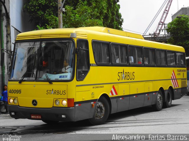 Viação Itapemirim 40095 na cidade de Rio de Janeiro, Rio de Janeiro, Brasil, por Alexsandro  Farias Barros. Número da foto: #1580519.