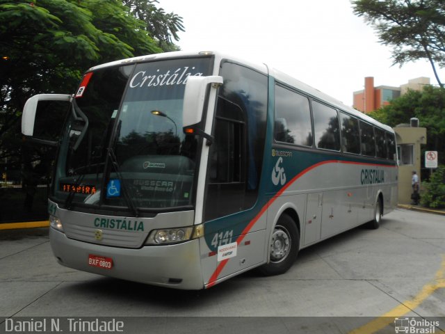 Expresso Cristália 4141 na cidade de São Paulo, São Paulo, Brasil, por Daniel Nascimento  Trindade. Número da foto: #1580924.