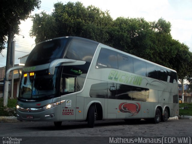 Eucatur - Empresa União Cascavel de Transportes e Turismo 4850 na cidade de Manaus, Amazonas, Brasil, por Vicente Pinto Moreira. Número da foto: #1581819.