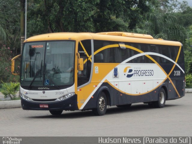 Viação Progresso 31306 na cidade de Paraíba do Sul, Rio de Janeiro, Brasil, por Hudson Neves. Número da foto: #1582870.
