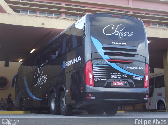 Empresa de Ônibus Nossa Senhora da Penha 52013 na cidade de Pelotas, Rio Grande do Sul, Brasil, por Felipe Alves. Número da foto: #1583531.