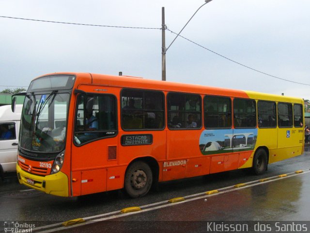 Transvia Transporte Coletivo 32193 na cidade de Contagem, Minas Gerais, Brasil, por Kleisson  dos Santos. Número da foto: #1585087.