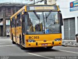 Transporte Coletivo Glória BC303 na cidade de Curitiba, Paraná, Brasil, por Andrews  Fuscolin. ID da foto: :id.