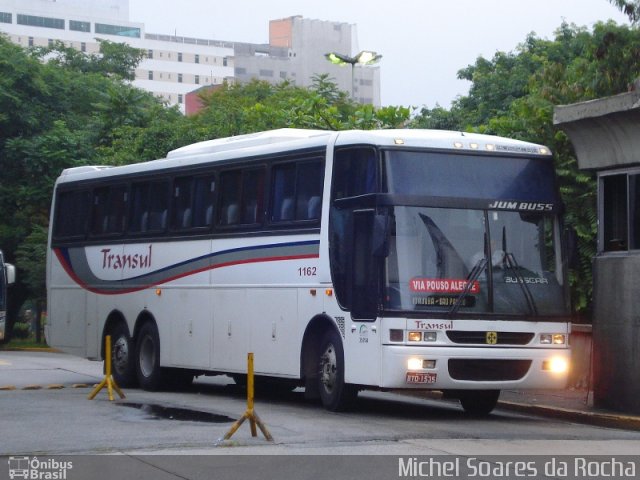 Transul Transportes Coletivos 1162 na cidade de São Paulo, São Paulo, Brasil, por Michel Soares da Rocha. ID da foto: 1587611.