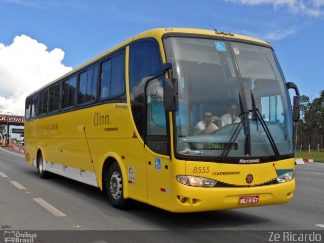 Viação Itapemirim 8555 na cidade de Seropédica, Rio de Janeiro, Brasil, por Zé Ricardo Reis. ID da foto: 1585738.