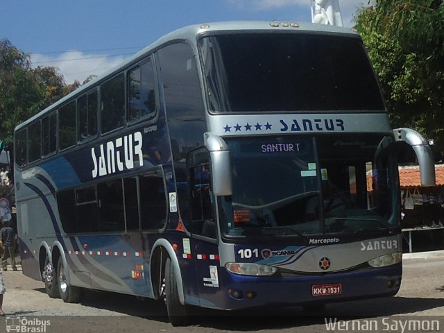 Santur Viagens 101 na cidade de Juazeiro do Norte, Ceará, Brasil, por Wernan Saymon. Número da foto: #1586058.